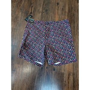 Roundtree &Yorke Performance,Seafood Boil Print Shorts, Size 36...